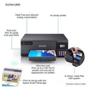 Epson L8050 Printer — Sublimation Setup (Sublinova Ink)