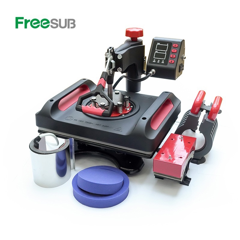 H75c4578a0725459086ccd6dc7dd871e12.jpg Freesub P8001-5 5-in-1 Combo Heat Press 29 x 38 cm base plate