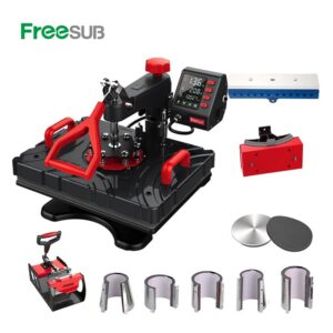 Freesub P8100-11 11-in-1 Combo Heat Press 29 x 38 cm base plate