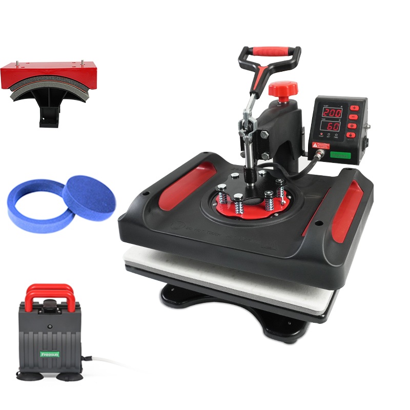 Hde60fd1a13374730845c311bd15762b6r.jpg Freesub P8001-5 5-in-1 Combo Heat Press 29 x 38 cm base plate
