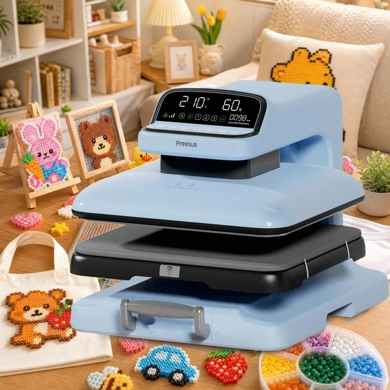 Freesub F3880 Auto Flatbed Heat Press 38 x 38 cm