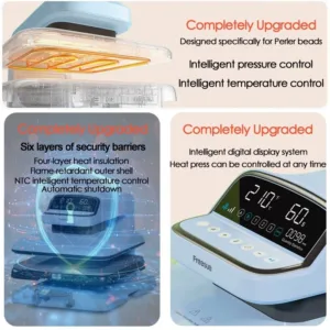Freesub F3880 Auto Flatbed Heat Press 38 x 38 cm