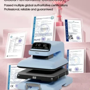 Freesub F3880 Auto Flatbed Heat Press 38 x 38 cm