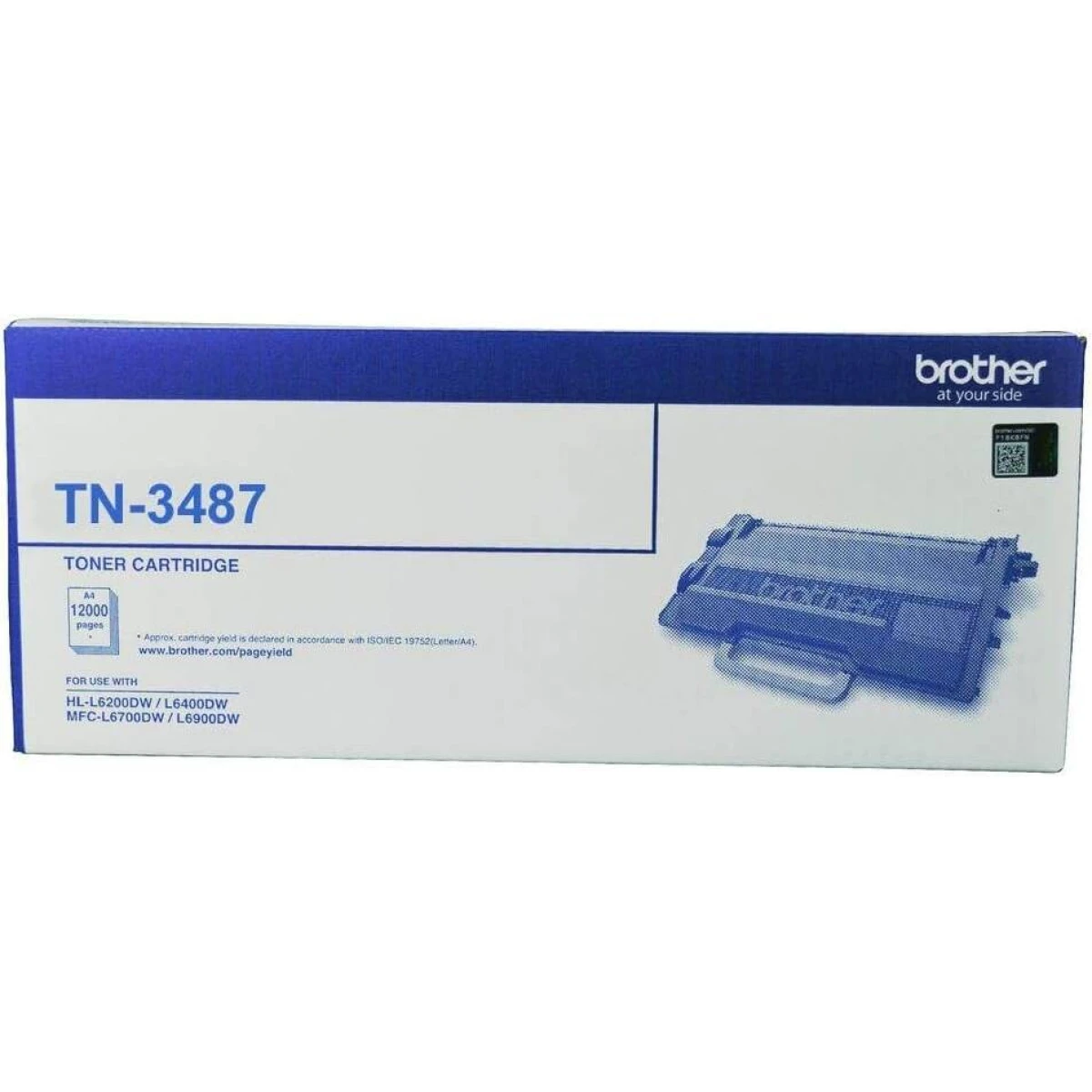 3487-1200x1200-1.webp Brother TN-3487 Black Original Toner Cartridge (TN-3487)