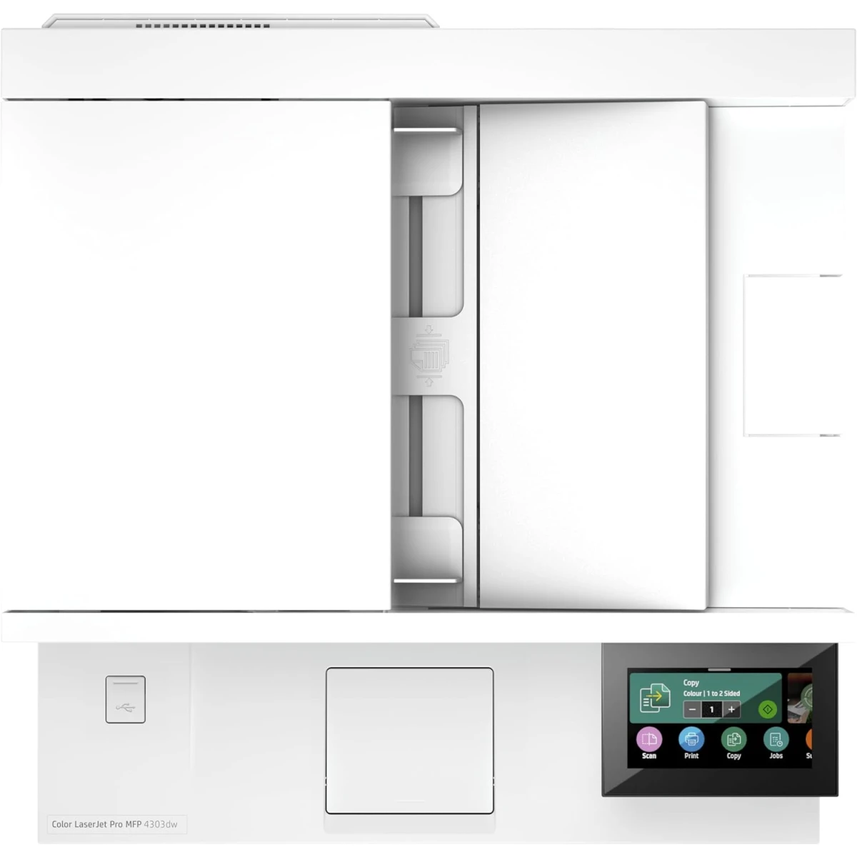 5HH65A6-1200×1200-1.webp HP Color LaserJet Pro MFP 4303fdn Multifunction Printer (5HH66A)