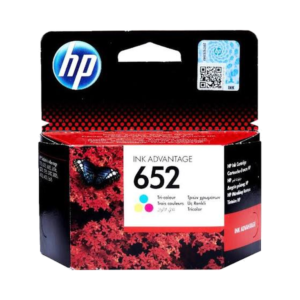 HP 652 Tri-Color Original Ink Advantage Cartridge