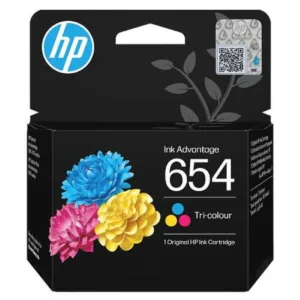 HP 654 Tri-color Original Ink Advantage Cartridge