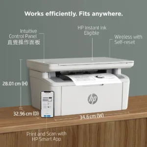 HP LaserJet M141w Wireless 3-in-1 Mono All-in-One Printer