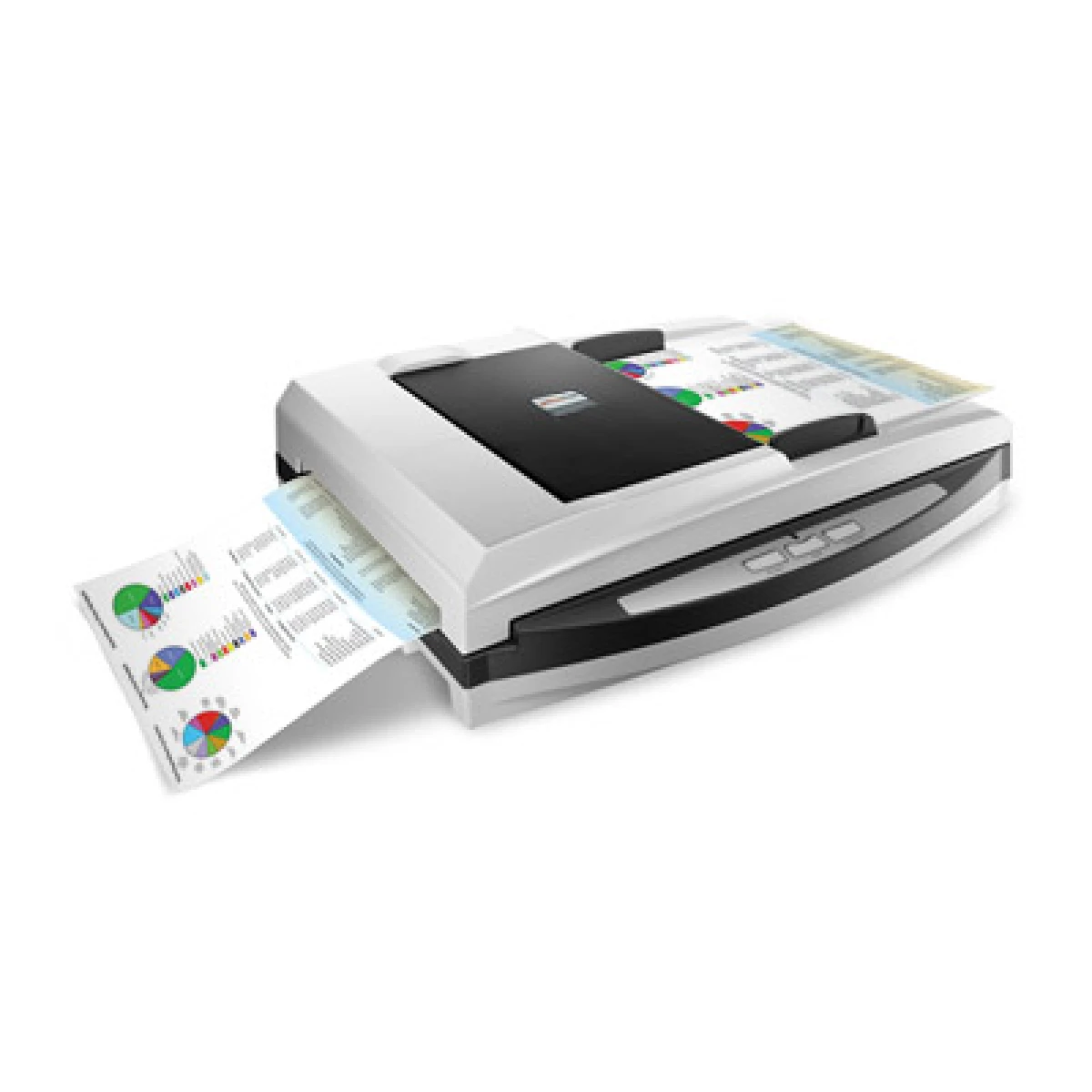 SC-PL40801-1200×1200-1.webp Plustek PL4080 High-Speed Flatbed + ADF Scanner for Mixed Documents
