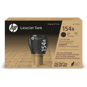 HP 154A Black Original LaserJet Tank Toner Reload Kit (W1540A)