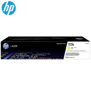 HP 117A Yellow Original LaserJet Toner Cartridge (W2072A)