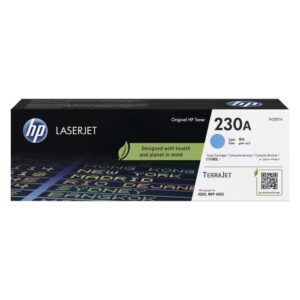 HP 230A Cyan Original LaserJet Toner Cartridge (W2301A)