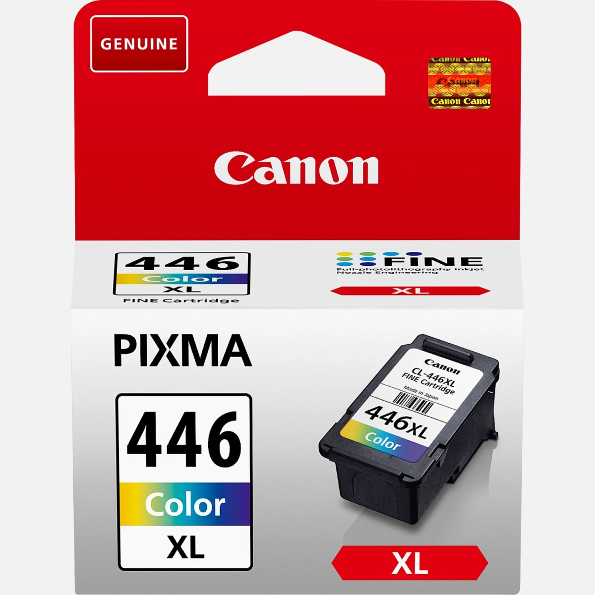 cl-446xl-1200x1200-1.webp Canon CL-446XL Color High Yield Original Ink Cartridge