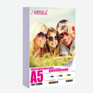 Mandik A5 Glossy Photo Paper 265gsm (100 Sheets)
