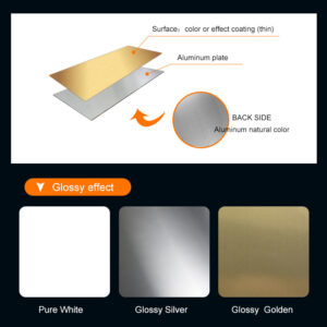 Aluminum Sublimation Sheet 30x60cm 0.4mm