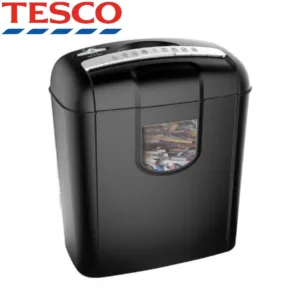 Tesco HS-12C2/W Cross-Cut Paper Shredder – 12 Sheets, 20L