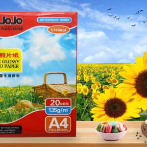 JOJO A4 Sticker Photo Paper 135gsm (20 Sheets)